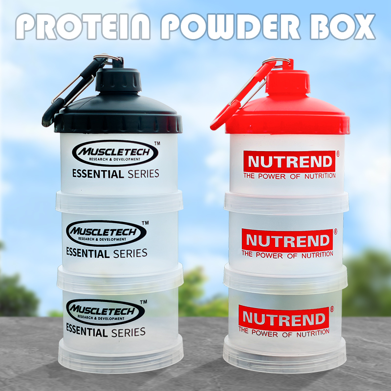 3-layer Portable Protein Powde - Protein Bar Box recension och pris