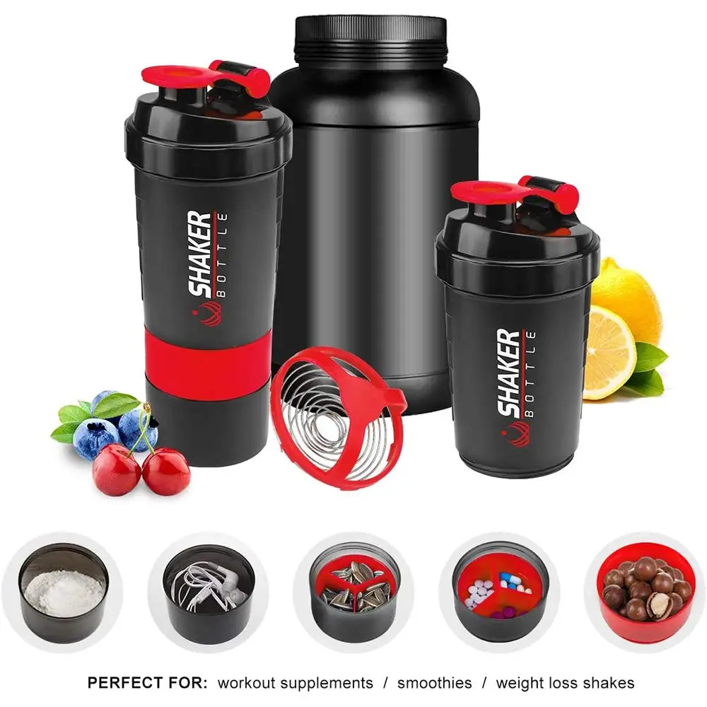 500ml Layered Protein Bottle P - Protein Bar Box recension och pris