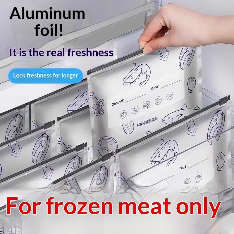50Pcs Reusable Aluminum Foil F - Snacks Food Labels recension och pris