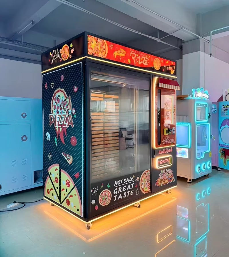 Ready Meal Pizza Vending Cabin - Food Snacks Corner recension och pris