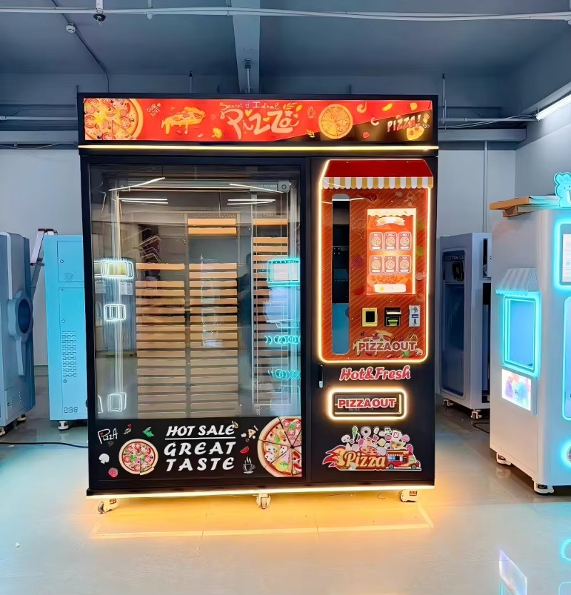 Ready Meal Pizza Vending Cabin - Food Snacks Corner recension och pris